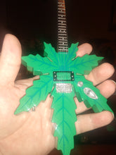Load image into Gallery viewer, CHEECH &amp; CHONG Sweet Leaf Mary Jane 1:4 Scale Replica Guitar ~Axe Heaven~