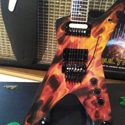 DIMEBAG DARRELL (PANTERA) Dime O Flame 1:4 Scale Replica Guitar ~Axe Heaven~