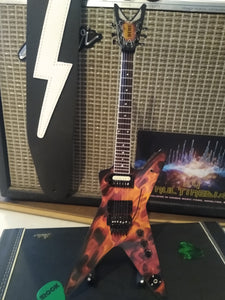 DIMEBAG DARRELL (PANTERA) Dime O Flame 1:4 Scale Replica Guitar ~Axe Heaven~