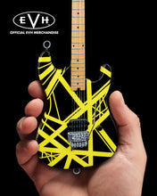 Load image into Gallery viewer, EDDIE VAN HALEN - Black &amp; Yellow Bumblebee 1:4 Scale Replica Guitar ~Axe Heaven~