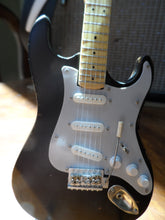 Load image into Gallery viewer, Fender Signature Vintage Black Strat 1:4 Scale Replica Guitar ~Axe Heaven~