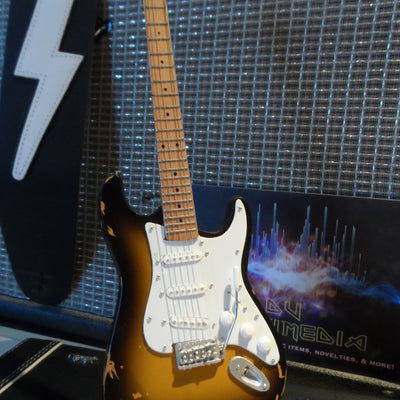 ERIC CLAPTON- 1956 Brownie Signature Strat 1:4 Scale Replica Guitar ~Axe Heaven~