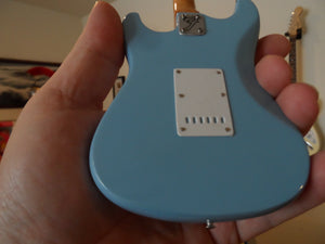 FENDER Sonic Blue Stratocaster - 1:4 Scale Replica Guitar ~Axe Heaven~