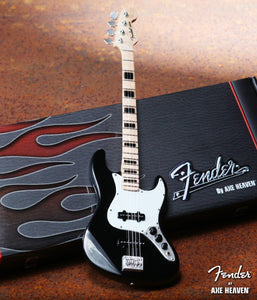 Fender Jazz Bass with Black Inlays 1:4 Scale Replica Guitar ~Axe Heaven~
