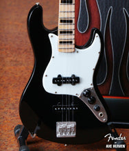Load image into Gallery viewer, Fender Jazz Bass with Black Inlays 1:4 Scale Replica Guitar ~Axe Heaven~