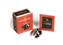 Load image into Gallery viewer, Chrome Plated Fortune Cookie Trinket Box - Do it yourself fortunes ~New~