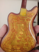 Load image into Gallery viewer, Game of Thrones House Lannister Inspired Custom 1:4 Scale Replica Guitar ~New
