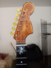 Load image into Gallery viewer, Game of Thrones House Lannister Inspired Custom 1:4 Scale Replica Guitar ~New