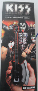 GENE SIMMONS (KISS) - Axe Replica Bass 1:4 Scale Guitar ~Axe Heaven