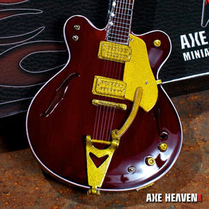 Rosewood Hollow Body 1:4 Scale Replica Guitar ~Axe Heaven~