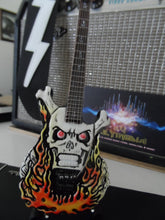 Load image into Gallery viewer, GEORGE LYNCH - ESP Flaming Skull Custom 1:4 Scale Replica Guitar ~Brand New~