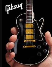 Load image into Gallery viewer, GIBSON Les Paul Custom Ebony 1:4 Scale Replica Guitar ~Axe Heaven~