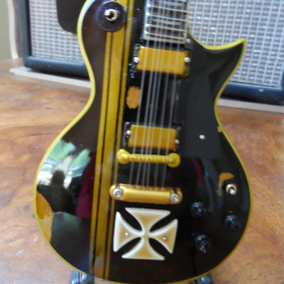 James Hetfield Distressed Maltese Cross 1:4 Scale Guitar