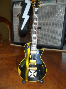 JAMES HETFIELD - Signature Distressed Maltese Cross 1:4 Scale Guitar ~Axe Heaven