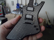 Load image into Gallery viewer, JAMES HETFIELD (METALLICA) - Diamond Plate Snakebyte 1:4 Scale Guitar ~Axe Heaven