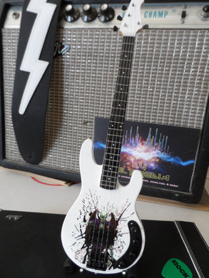 JOHNNY CHRIST (A7X) - Ernie Ball Stingray Mr. Death Custom 1:4 Scale Replica Bass Guitar ~New~