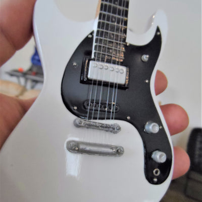 JOHNNY RAMONE - White Custom 1:4 Scale Replica Guitar ~New~