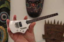 Load image into Gallery viewer, JOHNNY WINTER - White Erlewine Lazer 1:4 Scale Replica Guitar ~New~