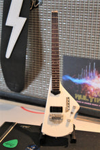 Load image into Gallery viewer, JOHNNY WINTER - White Erlewine Lazer 1:4 Scale Replica Guitar ~New~
