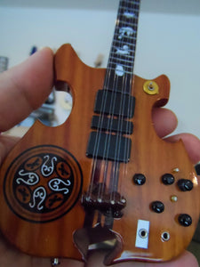 JOHN PAUL JONES - Alembic 8-String 1:4 Scale Replica Bass Guitar ~Axe Heaven