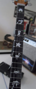 JOHN PAUL JONES - Alembic 8-String 1:4 Scale Replica Bass Guitar ~Axe Heaven