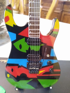 JOHN PETRUCCI - Ibanez Color Cubist 1:4 Scale Replica Guitar ~Axe Heaven