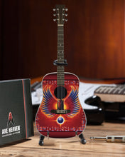 Load image into Gallery viewer, JOURNEY - Scarab Beetle Acoustic Guitar 1:4 Replica ~Axe Heaven~