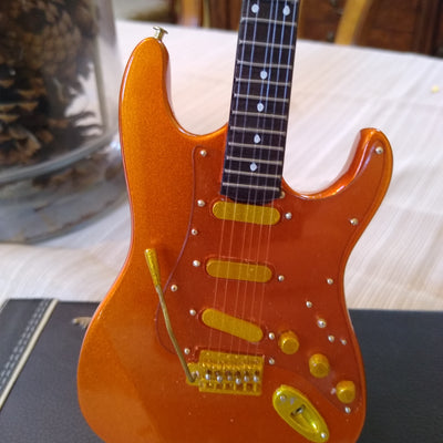 KENNY WAYNE SHEPHERD -Copperboy Fender Strat 1:4 Scale Replica Guitar ~Axe Heaven~