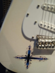 KENNY WAYNE SHEPHERD -Fender Strat Cross 1:4 Scale Replica Guitar~Axe Heaven~