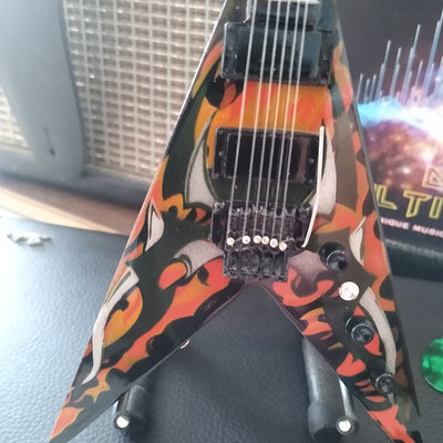 KERRY KING (Slayer) Signature V G2 Custom 1:4 Scale Replica Guitar ~New~