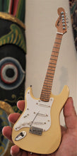 Load image into Gallery viewer, Fender Cream Lefty Strat 1:4 Scale Guitar ~Axe Heaven~