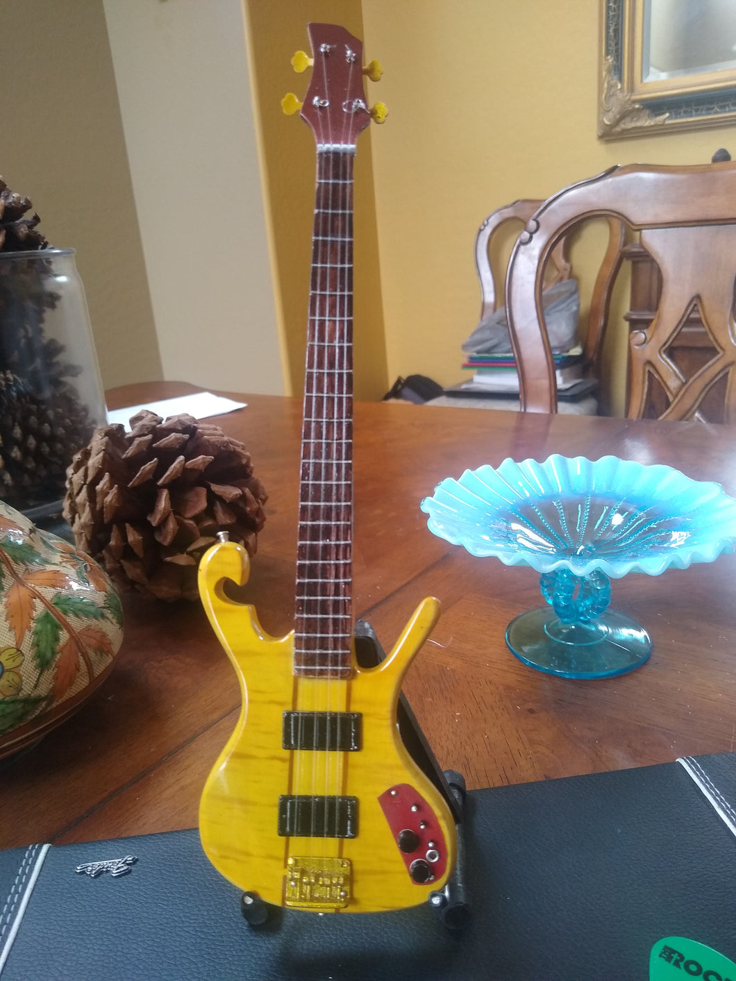 LES CLAYPOOL - Carl Thompson Custom Bass 1:4 Scale Replica Guitar ~Brand New~