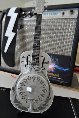 MARK KNOPFLER - National Style O Resonator Dobro 1:4 Scale Replica Guitar ~New~