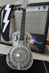 MARK KNOPFLER - National Style O Resonator Dobro 1:4 Scale Replica Guitar ~New~