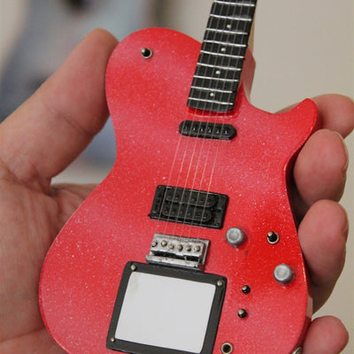 MATT BELLAMY Manson Glitter Red Custom 1:4 Scale Replica Guitar ~New~