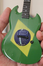 Load image into Gallery viewer, MAX CAVALERA (Soulfly) ESP Brazilian Green MC600 LTD1:4 Scale Replica Guitar~New