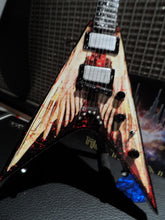 Load image into Gallery viewer, DAVE MUSTAINE (Megadeth) - Angel of Deth V Custom 1:4 Replica Guitar ~New~