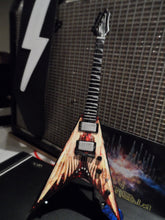 Load image into Gallery viewer, DAVE MUSTAINE (Megadeth) - Angel of Deth V Custom 1:4 Replica Guitar ~New~