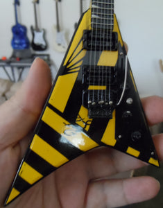 MICHAEL SWEET - Jackson Charvel Flying V 1:4 Scale Replica Guitar ~Brand New~