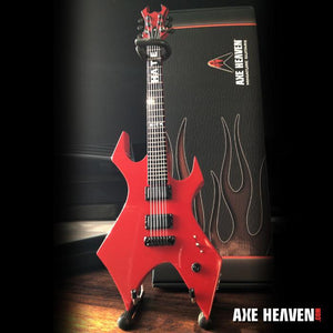 MICK THOMPSON (Slipknot) Sig. Red Warlock 1:4 Scale Replica Guitar~Axe Heaven