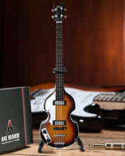 Load image into Gallery viewer, PAUL McCARTNEY - Hofner 500/1 Violin 1:4 Scale Replica Bass Guitar ~Axe Heaven~