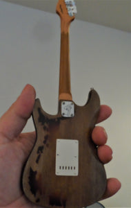 RORY GALLAGHER - 3 Color Custom Fender Strat 1:4 Scale Replica Guitar ~Axe Heaven~