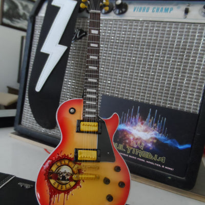 GUNS 'N' ROSES Sunburst Tribute 1:4 Scale Replica Guitar ~New