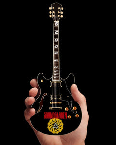 SOUNDGARDEN-Badmotorfinger Black Hollow Body 1:4 Scale Replica Guitar~Axe Heaven