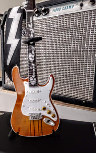 STEVIE RAY VAUGHAN - Signature Hamiltone 1:4 Scale Replica Guitar ~Axe Heaven~