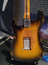 Load image into Gallery viewer, STEVIE RAY VAUGHAN - Distressed No. 1 Fender Strat 1:4 Scale Replica Guitar~New~