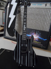Load image into Gallery viewer, SYNYSTER GATES - Schecter Syn Black/White Signature 1:4 Scale Replica Guitar~New