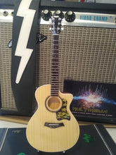 Load image into Gallery viewer, Taylor Acoustic Cutaway Spruce 1:4 Scale Replica Guitar ~Axe Heaven~